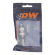 Load image into Gallery viewer, DeatschWerks 6AN Male Flare to Straight 3/8in Single Hose Barb - Anodized DW Titanium - Side View
