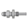 Load image into Gallery viewer, DeatschWerks 6AN Male Flare to Straight 5/16in Single Hose Barb - Anodized DW Titanium - Main Product View