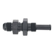 Load image into Gallery viewer, DeatschWerks 6AN Male Flare to Straight 5/16in Single Hose Barb - Anodized Matte Black - Main Product View