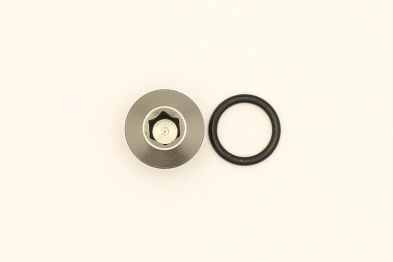 DeatschWerks 6AN ORB Male Plug Low Profile Internal Allen/Hex (Incl. O-Ring) - Main Product View