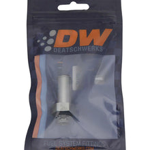Load image into Gallery viewer, DeatschWerks 6AN ORB Male To 1/2in Barb Fitting (Single Barb - Incl O-Ring) - Back View