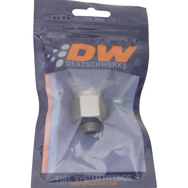 DeatschWerks 6AN ORB Male To 18 X 1.5 Metric Female (Incl O-Ring) - Back View
