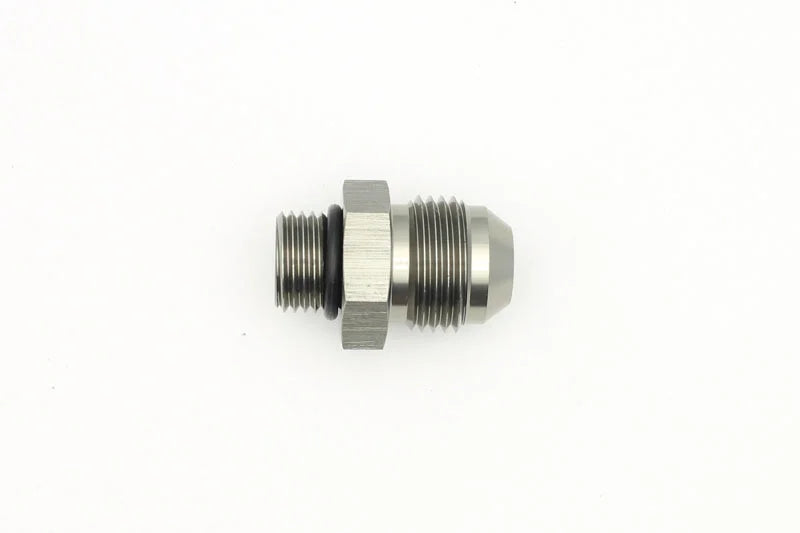 DeatschWerks 6AN ORB Male To 8AN Male Flare Adapter (Incl. O-Ring) - Side View