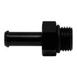 Load image into Gallery viewer, DeatschWerks 6AN ORB Male to 5/16in Male Barb Fitting (Incl O-Ring) - Anodized Matte Black - Main Product View