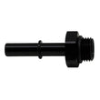 Load image into Gallery viewer, DeatschWerks 6AN ORB Male to 5/16in Male EFI Quick Connect Adapter - Anodized Matte Black - Main Product View