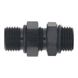 Load image into Gallery viewer, DeatschWerks 6AN ORB Male to 6AN ORB Male Swivel Adapter - Anodized Matte Black - Main Product View
