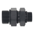 Load image into Gallery viewer, DeatschWerks 6AN ORB Male to 8AN ORB Male Swivel Adapter - Anodized Matte Black - Main Product View