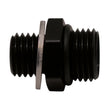 Load image into Gallery viewer, DeatschWerks 6AN ORB Male to M12 X 1.5 Metric Male (Incl O-Ring and Washer) - Anodized Matte Black - Main Product View