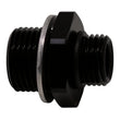Load image into Gallery viewer, DeatschWerks 6AN ORB Male to M18 X 1.5 Metric Male (Incl O-Ring and Washer) - Anodized Matte Black - Main Product View