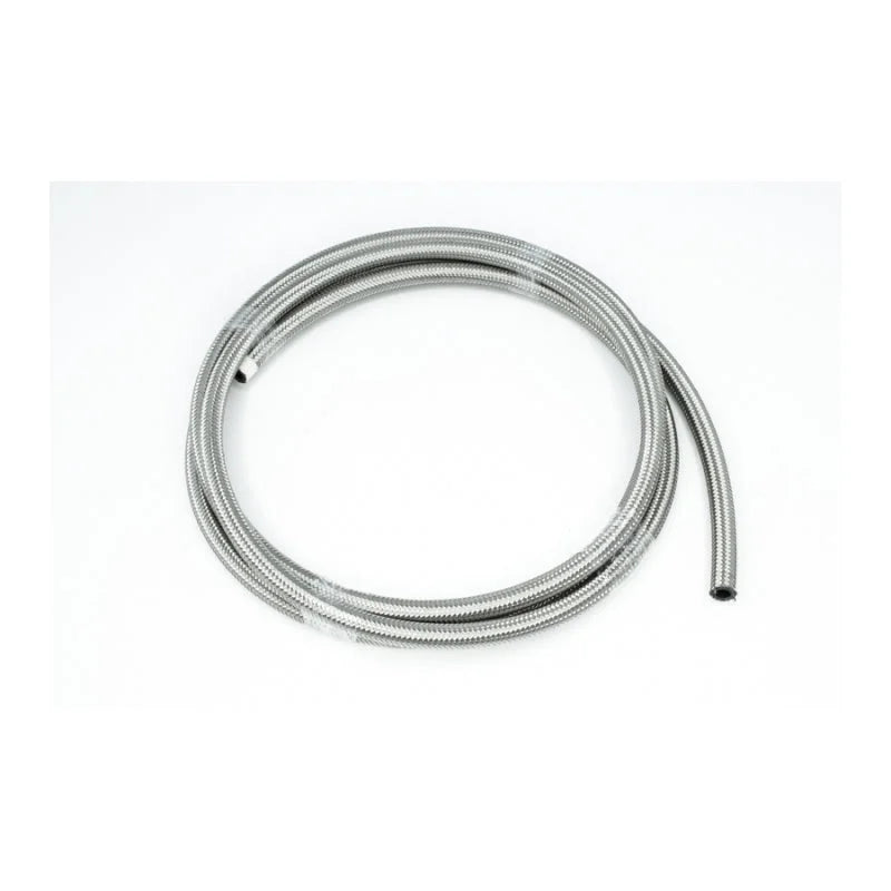DeatschWerks 6AN SS Double Braided CPE Hose 10 Feet - Back View