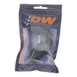 Load image into Gallery viewer, DeatschWerks 8 AN Female Flare Swivel 120-Degree Hose End PTFE - Anodized Matte Black - Side View