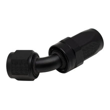 Load image into Gallery viewer, DeatschWerks 8 AN Female Flare Swivel 60-Degree Hose End CPE - Anodized Matte Black - Main Product View