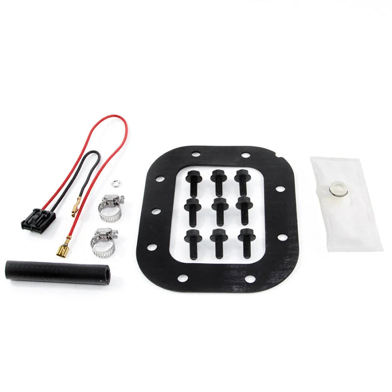 DeatschWerks 84-85 Chevy Corvette 5.7L DW200 / DW300 Fuel Pump Set Up Kit - Back View