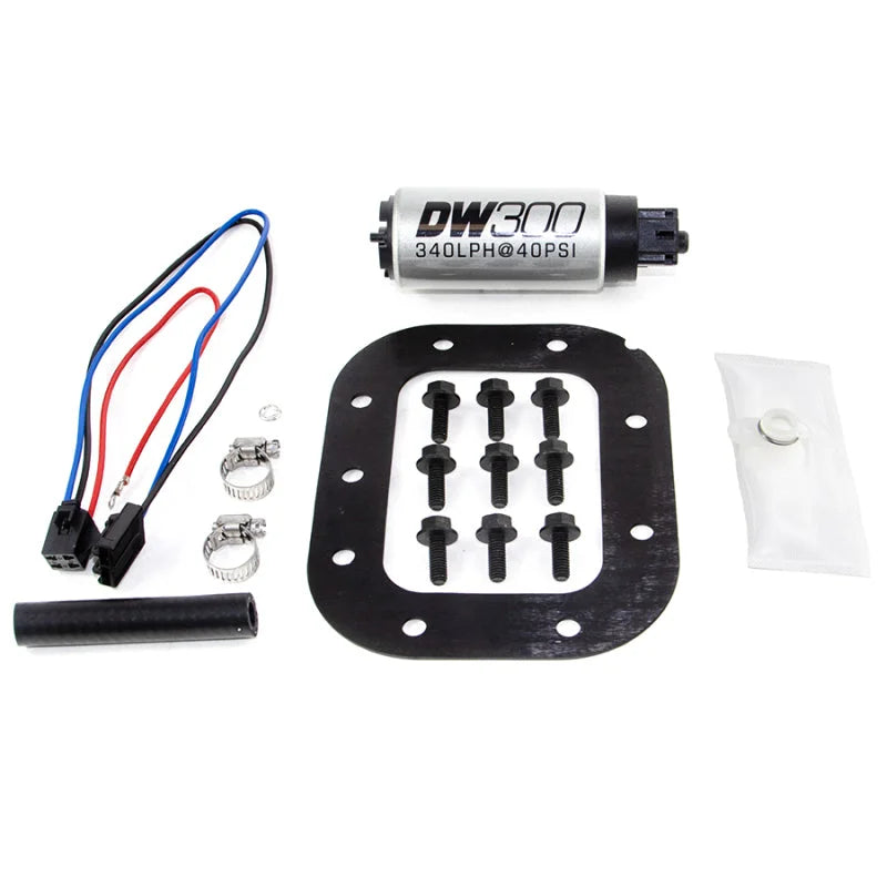 DeatschWerks 86-89 Chevy Corvette 5.7L DW300 340 LPH In-Tank Fuel Pump w/ Install Kit - Main Product View