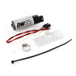 Load image into Gallery viewer, DeatschWerks 88-91 BMW 325i DW65C 265lph Compact Fuel Pump w/ Install Kit (w/o Mounting Clips) - Side View
