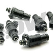 Load image into Gallery viewer, DeatschWerks 89-02 GTR RB26DETT 1200cc Top Feed Low Impedance Injectors - Installation View