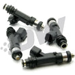 Load image into Gallery viewer, DeatschWerks 89-90 Nissan 240sx SOHC KA24E 900cc Injectors - Set of 4 - Back View