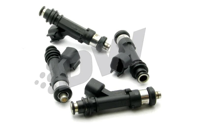 DeatschWerks 89-90 Nissan 240sx SOHC KA24E 900cc Injectors - Set of 4 - Back View
