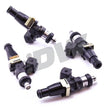 Load image into Gallery viewer, DeatschWerks 89-90 Nissan 240sx SOHC KA24E/CA18DET Bosch EV14 1500cc Injectors (Set of 4) - Back View