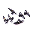 Load image into Gallery viewer, DeatschWerks 89-94 Nissan Skyline RB20DET / 89-02 RB26DETT Bosch EV14 1500cc Injectors (Set of 6) - Side View