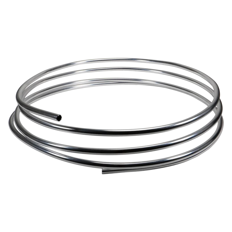 DeatschWerks 8AN Aluminum Hard Tubing 20ft Anodized Clear