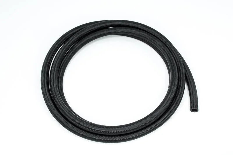 DeatschWerks 8AN Black Nylon Braided CPE Hose 10 Feet - Main Product View