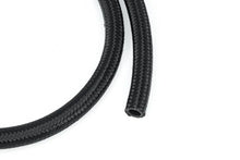 Load image into Gallery viewer, DeatschWerks 8AN Black Nylon Braided CPE Hose 10 Feet - Side View
