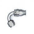 Load image into Gallery viewer, DeatschWerks 8AN Female Flare Swivel 120-degree Hose End - PTFE - Main Product View