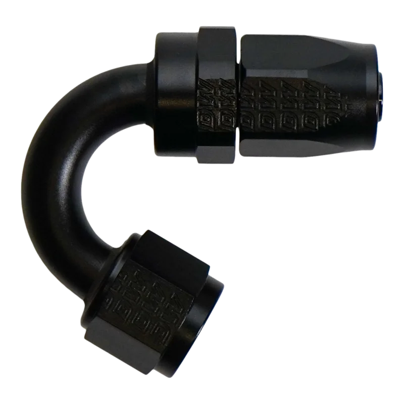 DeatschWerks 8AN Female Flare Swivel 150-degree Hose End CPE