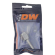 Load image into Gallery viewer, DeatschWerks 8AN Female Flare Swivel to 5/16in Male EFI Quick Disconnect - Anodized DW Titanium - Side View