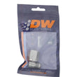 Load image into Gallery viewer, DeatschWerks 8AN Female Flare to 6AN Male Flare Reducer - Anodized DW Titanium - Side View