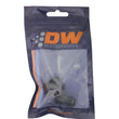 Load image into Gallery viewer, DeatschWerks 8AN Female Flare to 6AN Male Flare Reducer - Anodized Matte Black - Side View