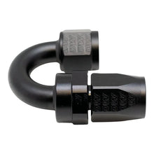 Load image into Gallery viewer, DeatschWerks 8AN Female Swivel 180-Degree Hose End CPE - Anodized Matte Black - Main Product View