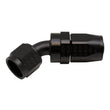 Load image into Gallery viewer, DeatschWerks 8AN Female Swivel 45-Degree Hose End CPE - Anodized Matte Black - Main Product View