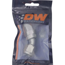 Load image into Gallery viewer, DeatschWerks 8AN Female Swivel 45-Degree Hose End PTFE (Incl. 1 Olive Insert) - Additional View 6