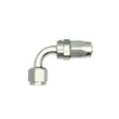 Load image into Gallery viewer, DeatschWerks 8AN Female Swivel 90-Degree Hose End CPE - Installation View