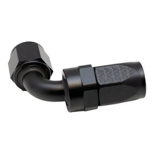 Load image into Gallery viewer, DeatschWerks 8AN Female Swivel 90-Degree Hose End CPE - Anodized Matte Black - Main Product View