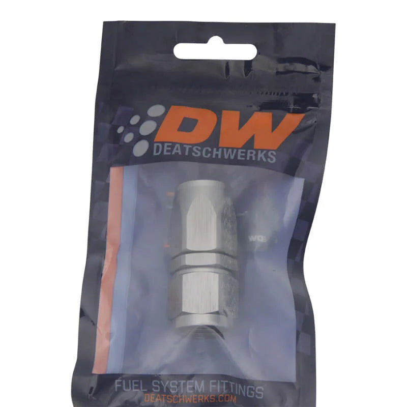 DeatschWerks 8AN Female Swivel Straight Hose End CPE - Additional View 6