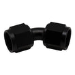 Load image into Gallery viewer, DeatschWerks 8AN Flare Female Swivel 45-Degree to 8AN Flare Female Swivel - Anodized Matte Black - Main Product View