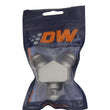 Load image into Gallery viewer, DeatschWerks 8AN Male Flare + 8AN Male Flare To 8AN Male Flare Y-Block Fitting - Back View