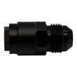 Load image into Gallery viewer, DeatschWerks 8AN Male Flare to 5/16in Female EFI Quick Connect Adapter - Anodized Matte Black - Main Product View