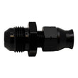 Load image into Gallery viewer, DeatschWerks 8AN Male Flare to 5/16in Hardline Compression Adapter - Anodized Matte Black - Main Product View