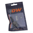 Load image into Gallery viewer, DeatschWerks 8AN Male Flare to 5/16in Male EFI Quick Connect Adapter - Anodized Matte Black - Side View