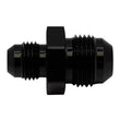 Load image into Gallery viewer, DeatschWerks 8AN Male Flare to 6AN Male Flare Reducer Straight - Anodized Matte Black - Main Product View