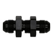 Load image into Gallery viewer, DeatschWerks 8AN Male Flare to 8AN Male Flare Bulkhead Adapter (Incl Nut) - Anodized Matte Black - Main Product View