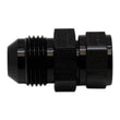 Load image into Gallery viewer, DeatschWerks 8AN Male Flare to Fuel Pump Outlet Barb Adapter - Anodized Matte Black - Main Product View
