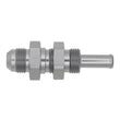 Load image into Gallery viewer, DeatschWerks 8AN Male Flare to Straight 3/8in Single Hose Barb - Anodized DW Titanium - Main Product View