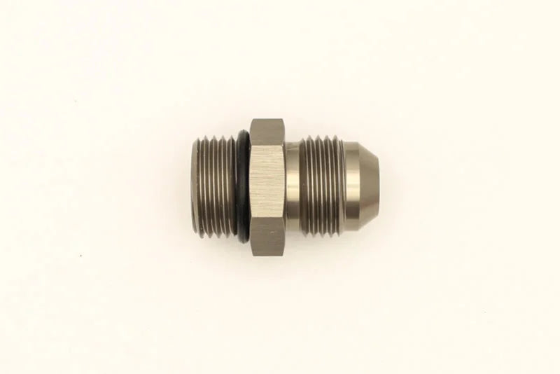 DeatschWerks 8AN ORB Male To 8AN Male Adapter (Incl O-Ring) - Main Product View