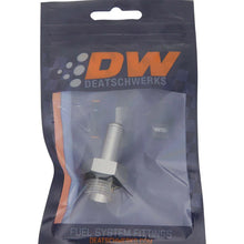 Load image into Gallery viewer, DeatschWerks 8AN ORB Male to 3/8in Barb Fitting (Single Barb - Incl O-Ring) - Back View