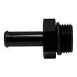 Load image into Gallery viewer, DeatschWerks 8AN ORB Male to 3/8in Male Barb Fitting (Incl O-Ring) - Anodized Matte Black - Main Product View